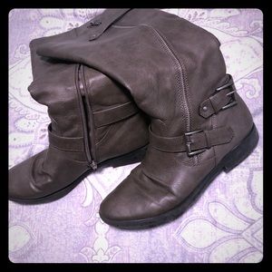 Gray Boots